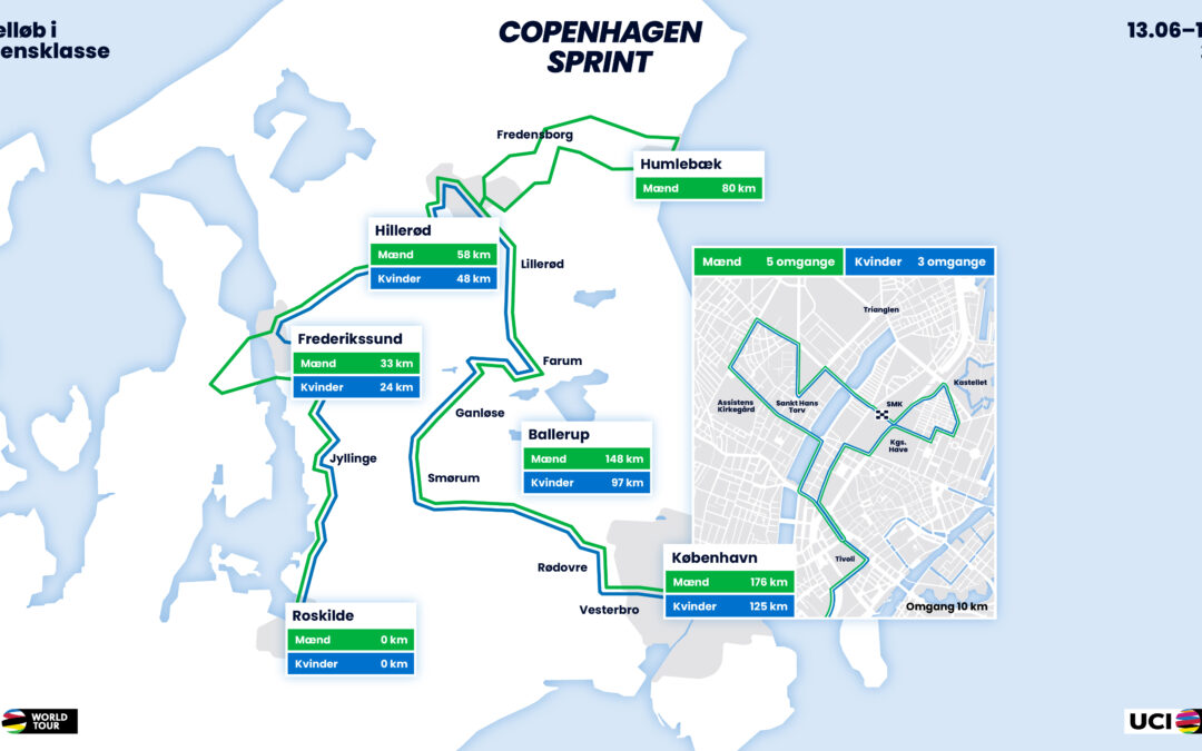 The route for Copenhagen Sprint 2026 has been announced